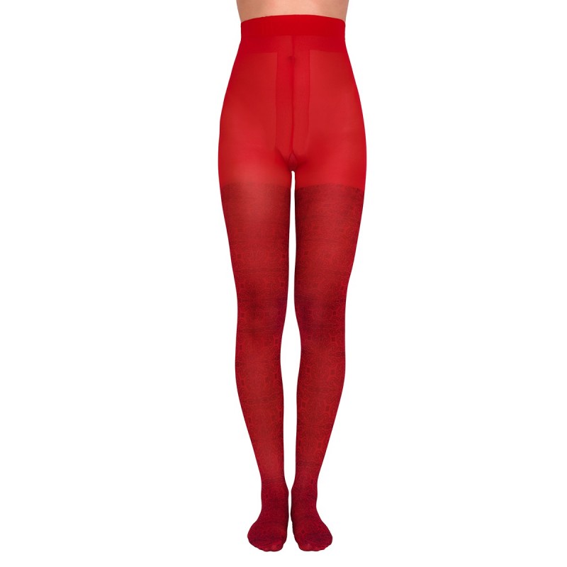 MEDIA PANTALON OPACA SOFT TOUCH CON DISEÑO RITCHI