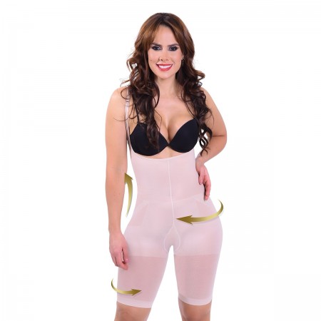 Faja Estilizador Boxer Ritchi Busto Libre Push Up Control Abdomen