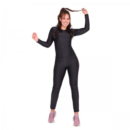 Conjunto Deportivo Negro Mujer Ritchi