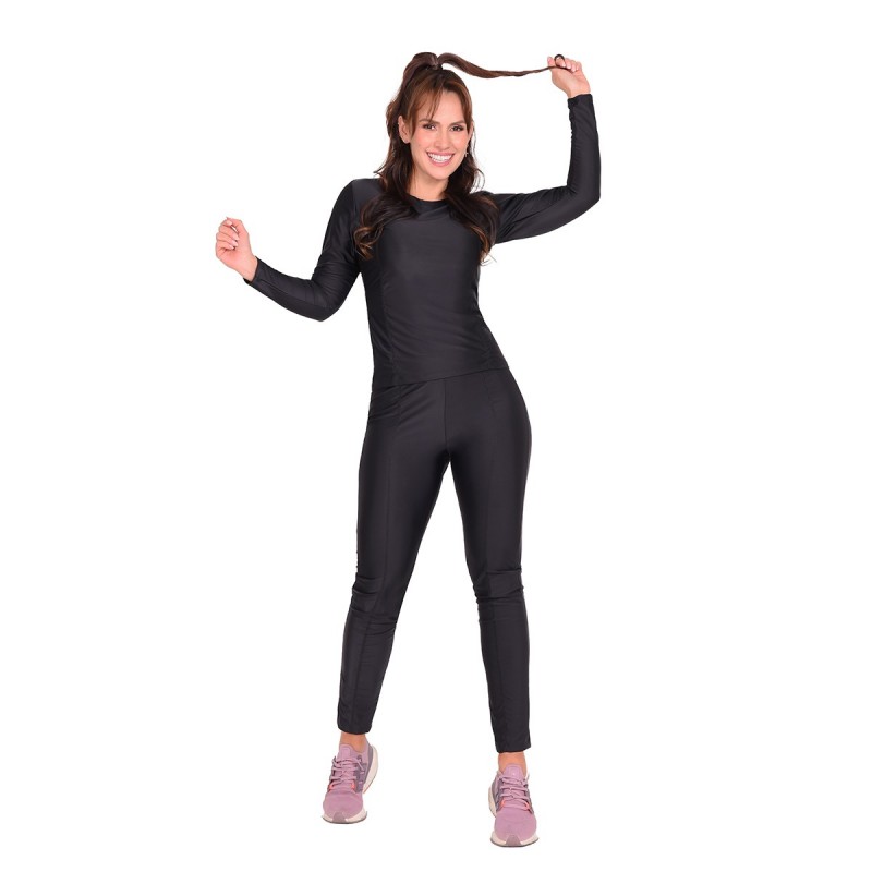 Conjunto Deportivo Negro Mujer Ritchi