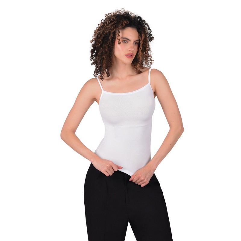 Blusa Control Tiras Ajustables Ritchi Mujer Casual Slim