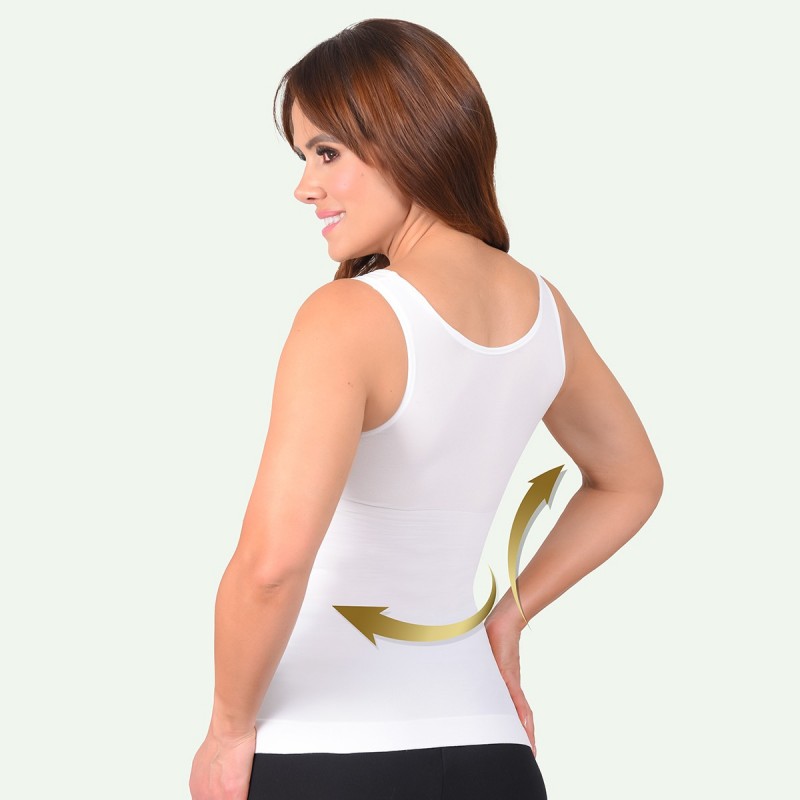 Blusa Control Mujer Sisa Cuello Corazón Slim Casual Ritchi