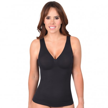 Blusa Control Mujer Sisa Cuello Corazón Slim Casual Ritchi