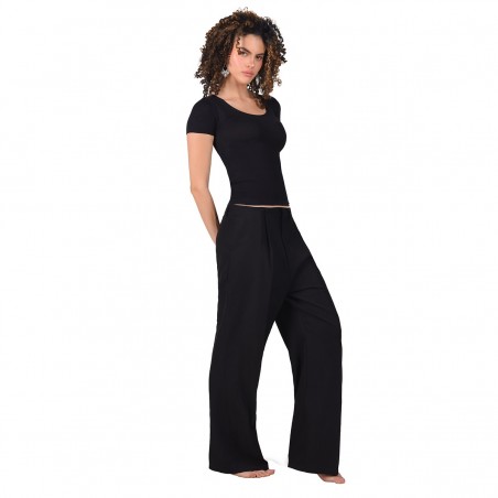 Blusa Control Manga Corta con Escote Redondo Ritchi