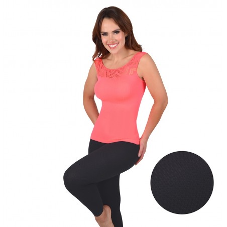 Leggins Básico Jacquard Ritchi Mujer Cómodos Resistentes