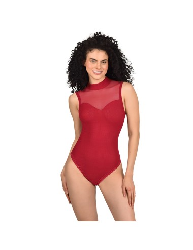 Body Casual Con Transparencia Ritchi Mujer Cómodo