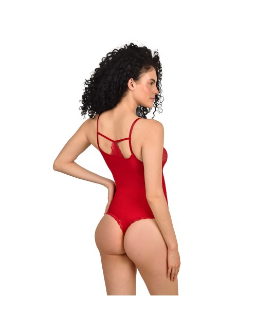 Body Faja Ritchi con Tiras de Encaje Cómodo Versátil