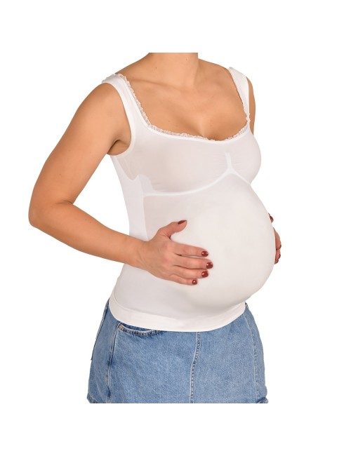 Camiseta Materna Ritchi Cómoda, Elástica Perfecta para Todo el Embarazo