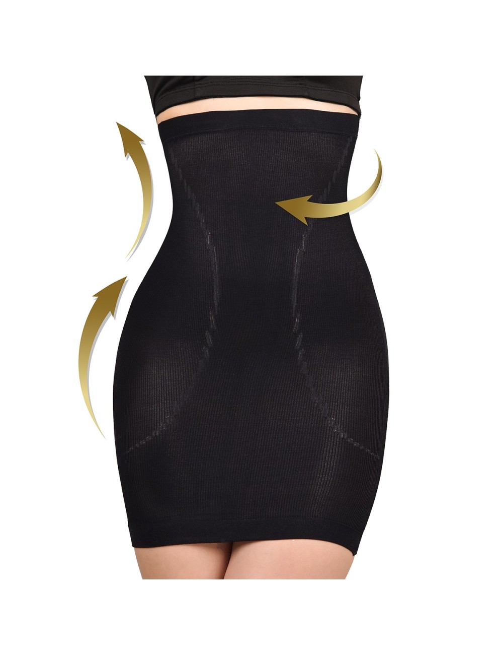 Vestido Faja Interior Levanta Cola con Control Abdomen Moldeador Reductor Ritchi