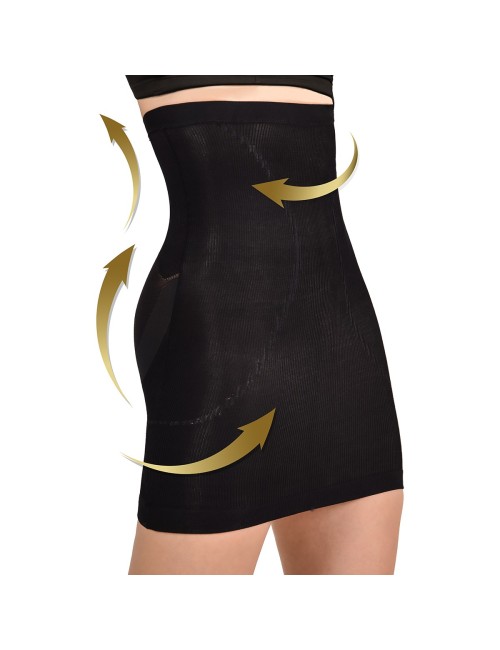 Vestido Faja Interior Levanta Cola con Control Abdomen Moldeador Reductor Ritchi