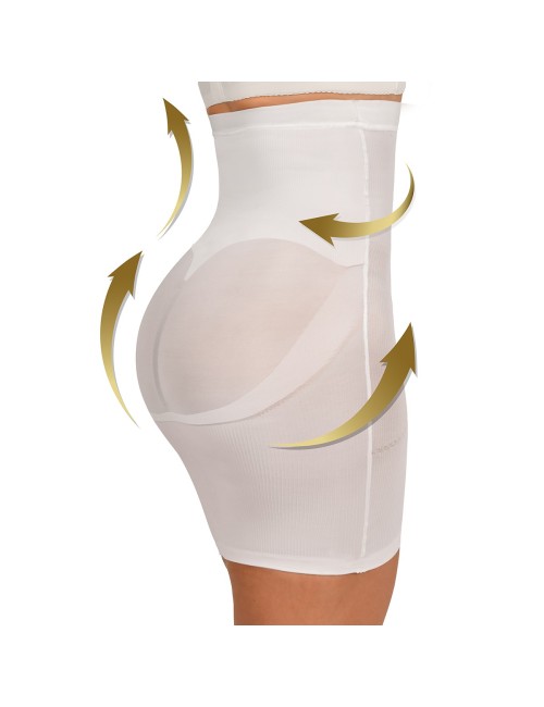Vestido Faja Interior Levanta Cola con Control Abdomen Moldeador Reductor Ritchi