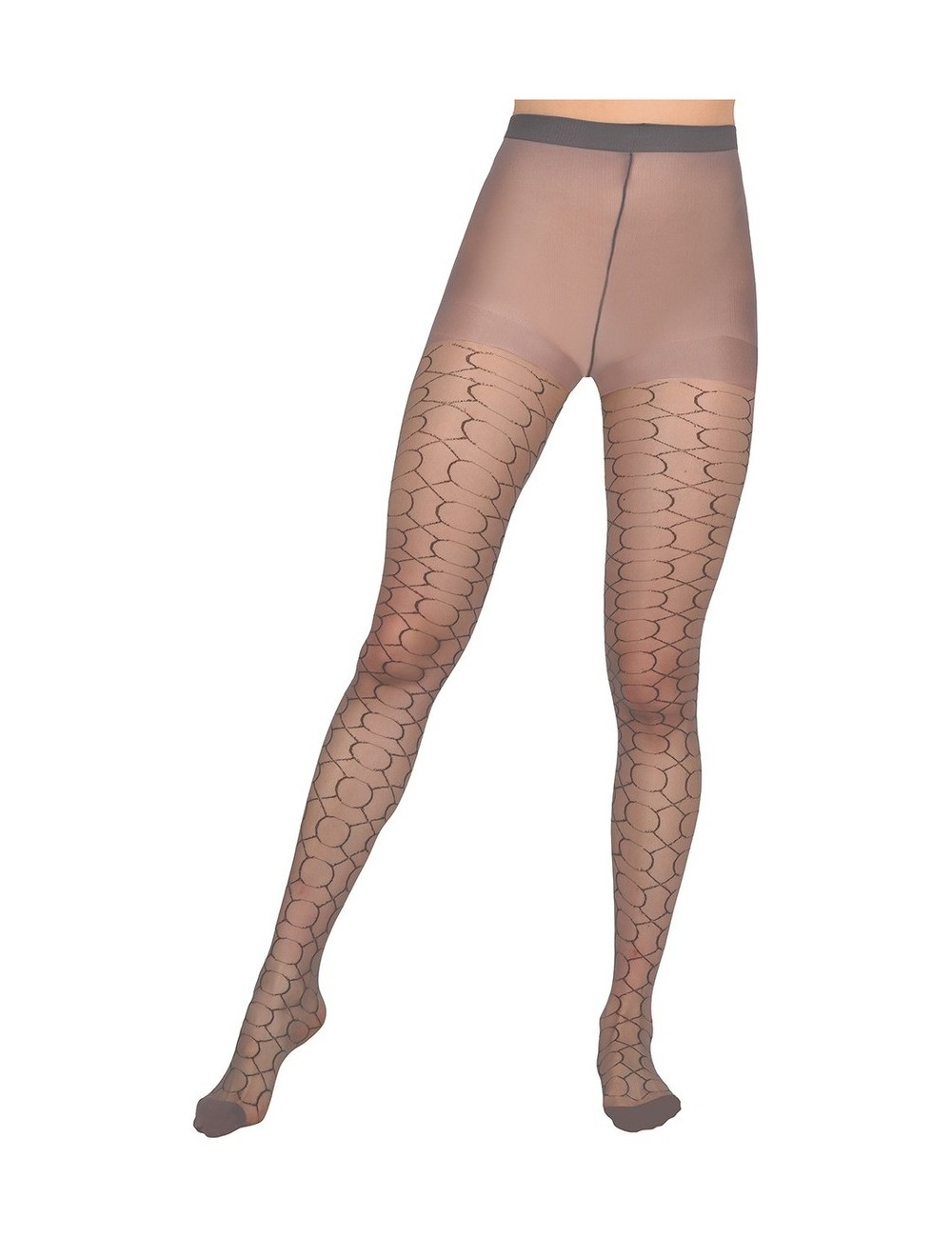 Media Velada Ritchi Elegance con Diseño en Rombos