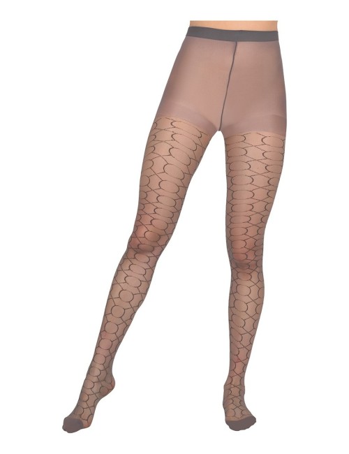 Media Velada Ritchi Elegance con Diseño en Rombos