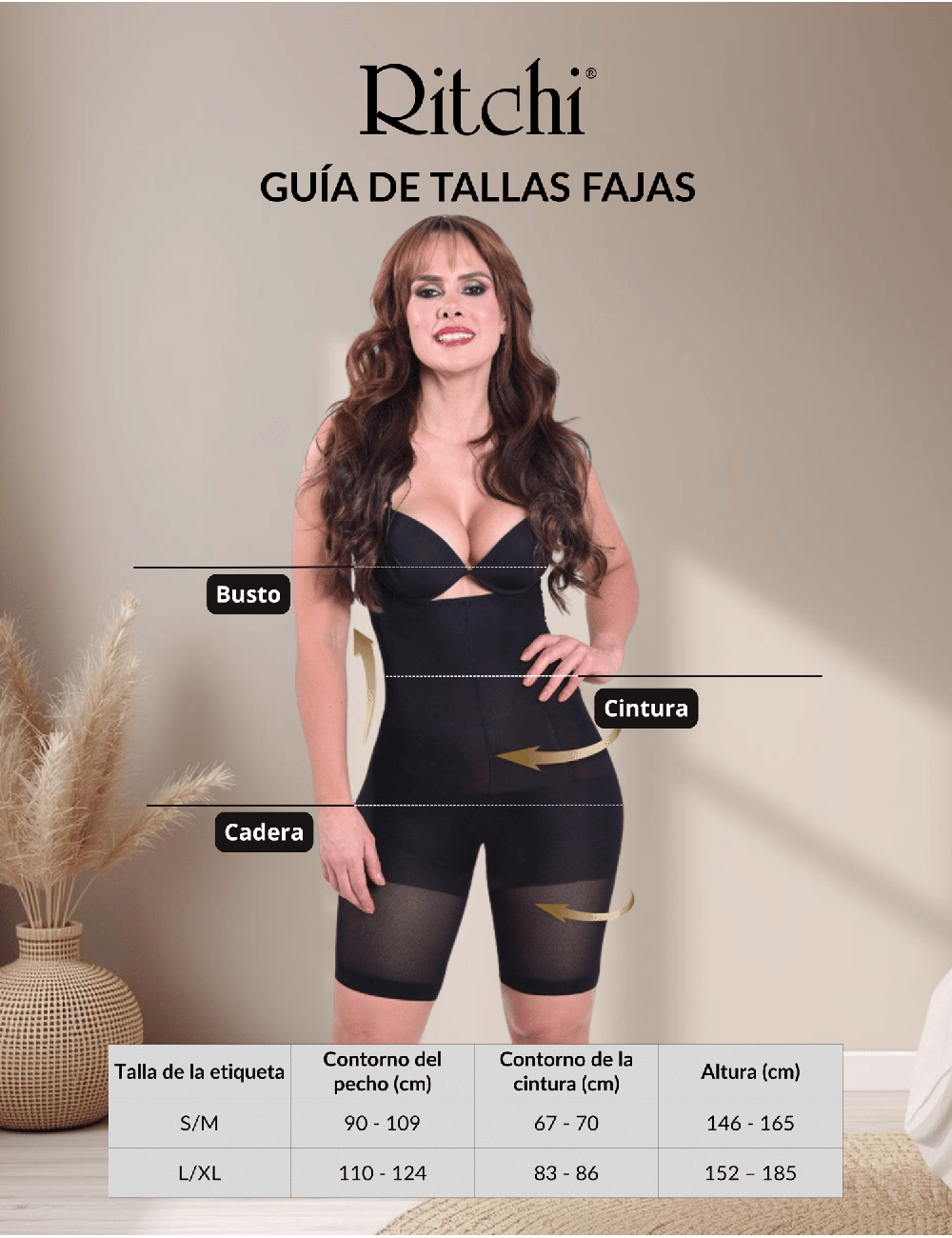 Panty Faja Control Tipo Cachetero Ritchi Transparencia en Tull Apariencia Tanga Brasilera