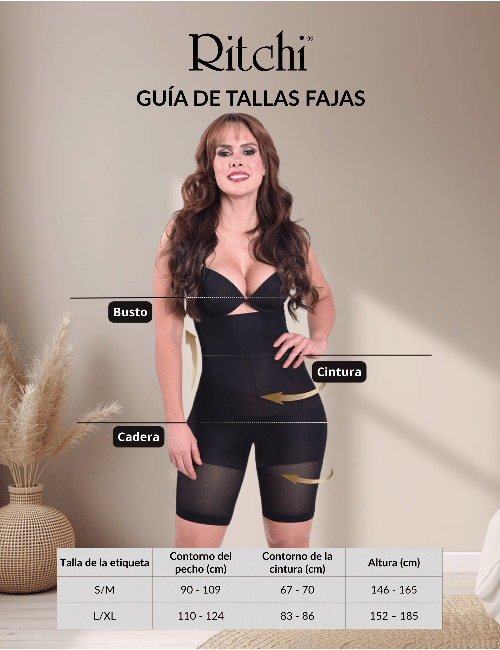 Panty Faja Control Tipo Cachetero Ritchi Transparencia en Tull Apariencia Tanga Brasilera