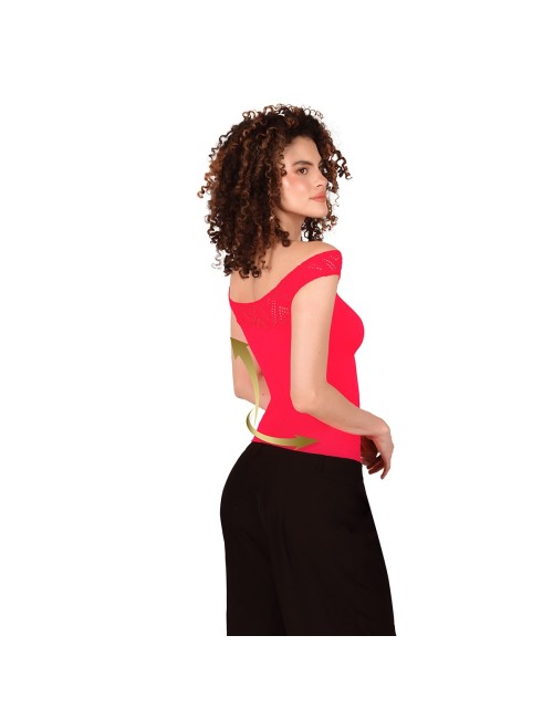 Blusa Faja Control Medio Ritchi Ajuste Perfecto Moldea Abdomen Cintura