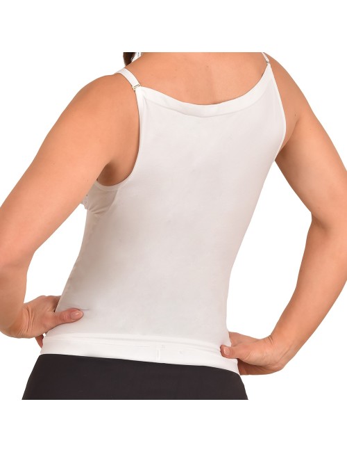 Blusa Control Interior Ritchi Moldeadora Escote V Blondas Abdomen