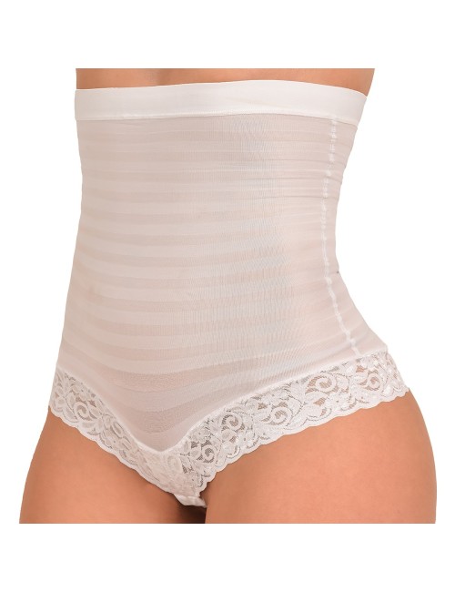 Panty Control Talle Alto Ritchi Moldeador Multifibras Encaje Hilo
