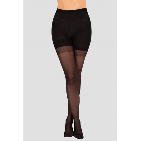 Media Velada Levanta Cola con Realce Natural