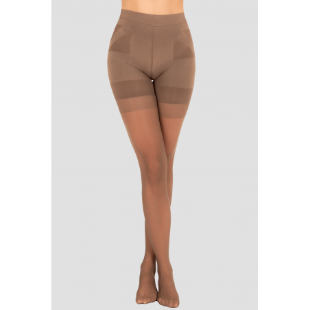 Media Velada Levanta Cola con Realce Natural