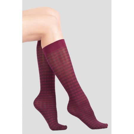 Media Velada Corta Calceta Diseño Ladrillos Ritchi