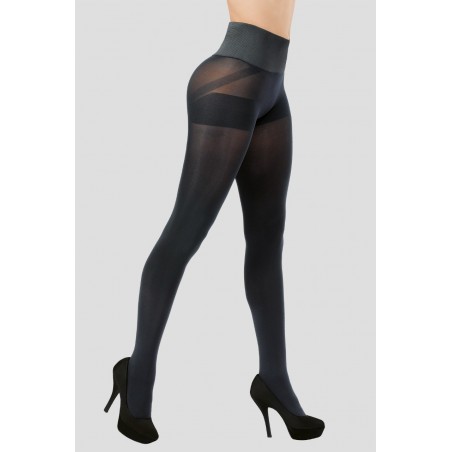 Media Opaca Levantacola Ritchi con Banda Reductora en Abdomen Bajo