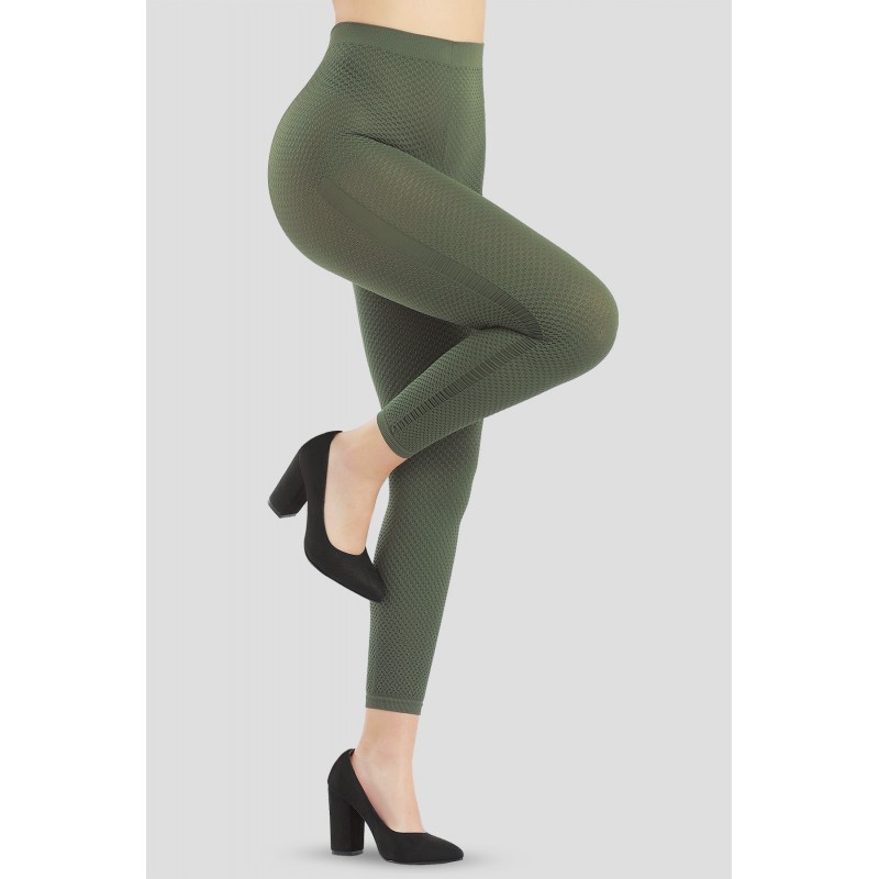 Leggins Largos Ritchi Con Transparencia Lateral Mujer